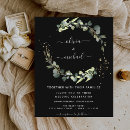 Recherche de de base 11x14 invitations Noir