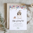 Recherche de chien vintage invitations Dog