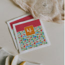 Recherche de de cuisine de rayure serviettes Monogramme