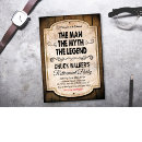 Recherche de legender invitations L'homme le mythe