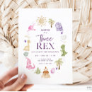 Recherche de three rex invitations Jeune fille