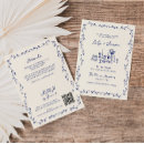 Recherche de police mariage invitations Bleu