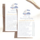 Recherche de nautical baby shower games Voilier