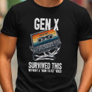 Recherche de génération x tshirts Rétro