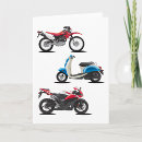 Recherche de moto rouge vœux cartes Motos