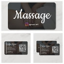 Recherche de thérapie holistique cartes visite Massage