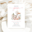 Recherche de oies invitations Bébé fille
