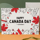 Recherche de symbole canada cartes postales Feuille