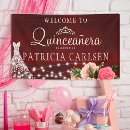 Recherche de quinceanera banderoles Élégant