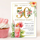 Recherche de cocktail tropical invitations Fête du pool