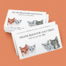 Recherche de affaires de chat cartes visite Animal