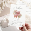 Recherche de chaussures de bébé invitations Boho