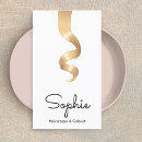 Recherche de cheveux blonds cartes visite Cosmétologie