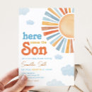 Recherche de soleil baby shower invitations Toute personne