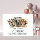 Recherche de africain de safari anniversaire invitations Pour tous