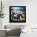 Recherche de troupeau de chevaux posters Liberté