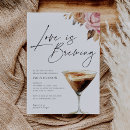 Recherche de martini bridal shower invitations Espresso