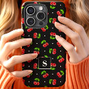 Recherche de pointillé iphone coques Noir