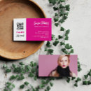 Recherche de fuchsia cartes visite Moderne