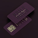 Recherche de couleur foncée cartes visite Élégant