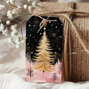 Recherche de noël étiquettes cadeau Rose