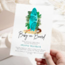 Recherche de surf baby shower invitations Océan