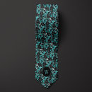 Recherche de noir turquoise cravates Floral