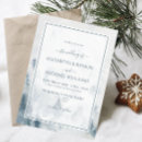 Recherche de arbre mariage invitations Bleu poussiéreux