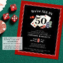 Recherche de poker anniversaire invitations Partie de poker
