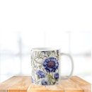 Recherche de floral bleu et vert tasses William morris