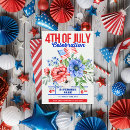 Recherche de bleu blanc rouge invitations Étoiles et rayures