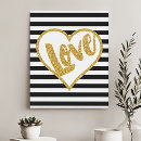Recherche de or impressions sur toile Pour elle