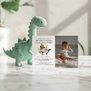 Recherche de dinosaures anniversaire invitations Aquarelle
