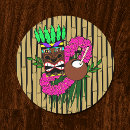 Recherche de totem dessous de verres Hawaïen