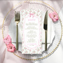 Recherche de baby shower menus Arc rose