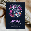 Recherche de galaxie anniversaire invitations Anniversaire de la fusée