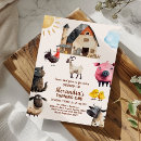 Recherche de barnyard party invitations Fête de la cour