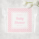 Recherche de pink baby shower serviettes Papier