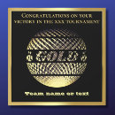 Recherche de médaille vœux cartes Gagnant