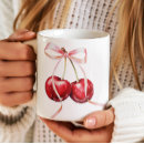 Recherche de cerises rouges tasses Pour elle