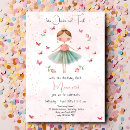 Recherche de ballerine mignonne invitations Fille
