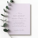 Recherche de lilas mariage invitations De lavande