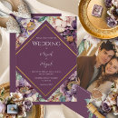 Recherche de purple peonies invitations Aquarelle