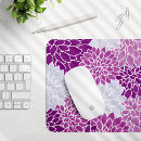 Recherche de fleurs violettes tapis souris Bohémien