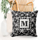 Recherche de marguerite coussins Monogramme
