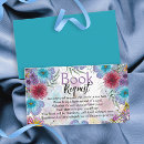 Recherche de motif bohème invitations Bébé en fleurs