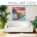 Recherche de surfer art Hawaï