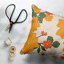 Recherche de orange floral housses oreillers Fleur sauvage