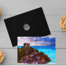 Recherche de péninsule du yucatan cartes postales Tropical