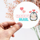 Recherche de happy mail autocollants Emballage
